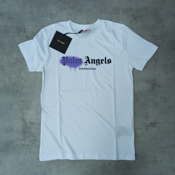 palm angels white t shirt